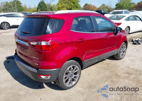 2020 Ford Ecosport Titanium из США, поврежденный, VIN MAJ3S2KE1LC390076